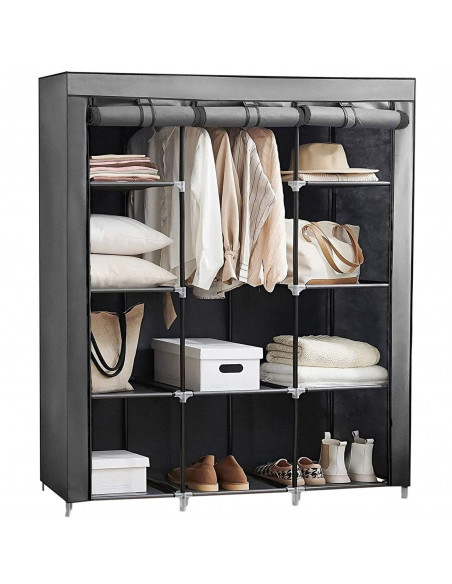 
Audinio spinta, tekstilinė spintos lentyna 148 x 42 x 172,5 cm
