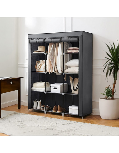 
Audinio spinta, tekstilinė spintos lentyna 148 x 42 x 172,5 cm
