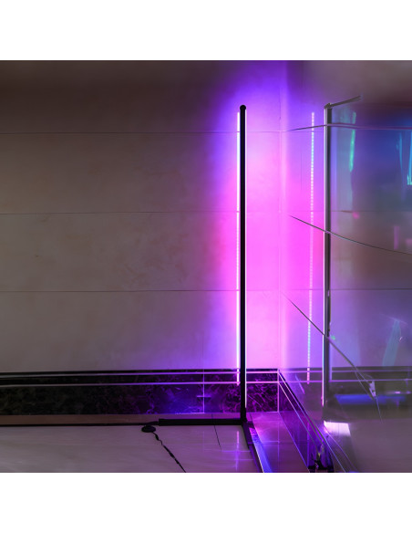 
Kampinis toršeras su nuotolinio valdymo pultu, 256 spalvų, RGB LED, 150 cm
