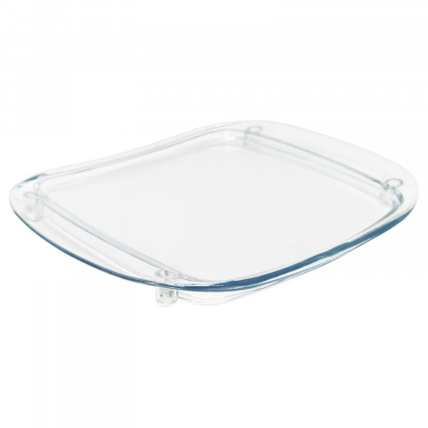 
Skaidrus pinigų dėklas grąžai parduotuvėje
