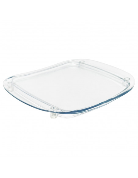 
Skaidrus pinigų dėklas grąžai parduotuvėje
