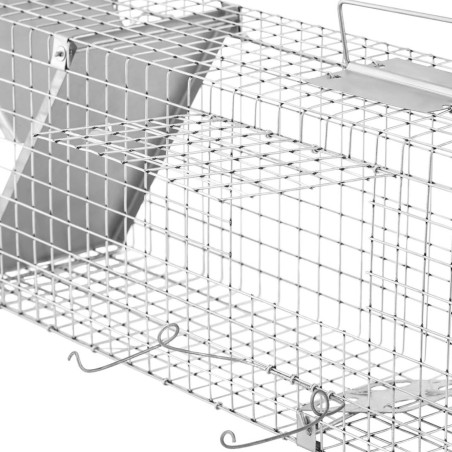 Gyvi gaudyklė žiurkių gaudyklė dvipusė spąstai 1020x200x270 mm SET Gyvi gaudyklė žiurkių gaudyklė dvipusė spąstai 1020x200x270 mm SET