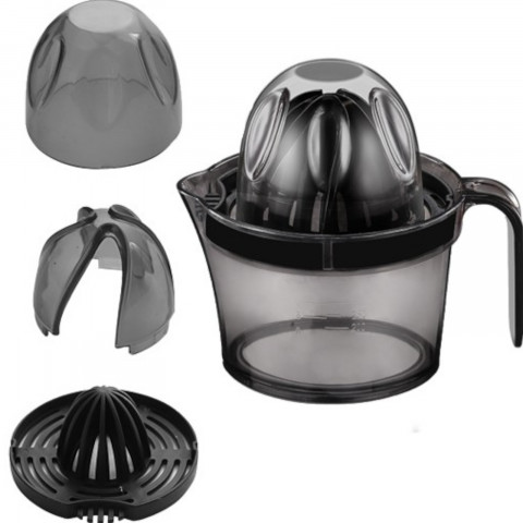 
Rankinė citrusinių vaisių sulčiaspaudė citrinoms ir apelsinams, 500 ml - juoda
