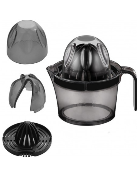 
Rankinė citrusinių vaisių sulčiaspaudė citrinoms ir apelsinams, 500 ml - juoda
