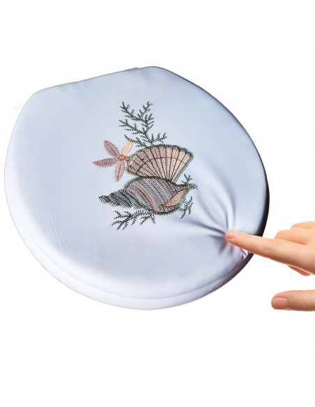 
Tualeto dangčio užvalkalas, universalus, minkštas
