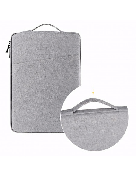 
Minkštas dėklas 14-15,6 colio nešiojamajam kompiuteriui - pilkas
