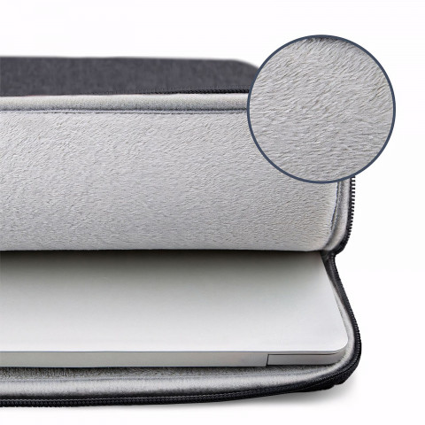 
Minkštas dėklas 14-15,6 colio nešiojamajam kompiuteriui - pilkas
