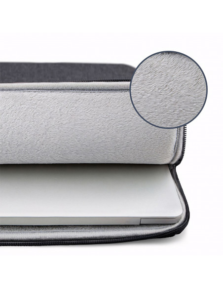 
Minkštas dėklas 14-15,6 colio nešiojamajam kompiuteriui - pilkas
