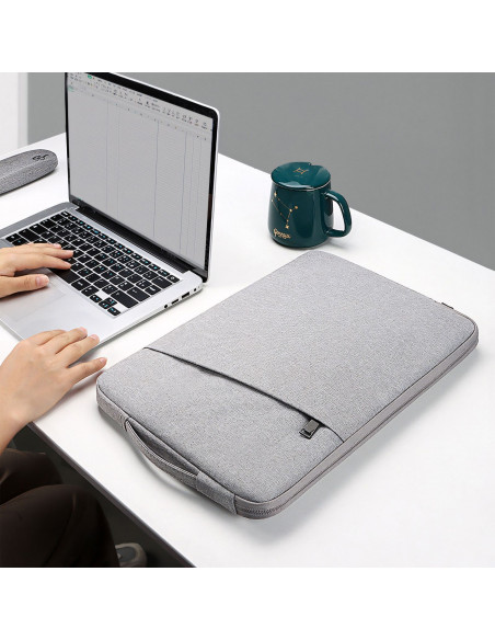 
Minkštas dėklas 14-15,6 colio nešiojamajam kompiuteriui - pilkas
