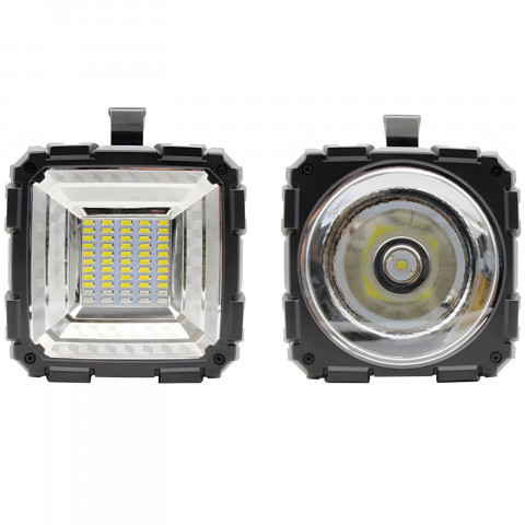 
Įkraunamas taktinis prožektorius 46 LED 1000 lm
