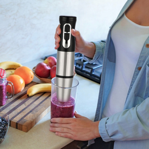 
Rankinis smulkintuvas sriuboms ir kokteiliams TURBO 1200 W
