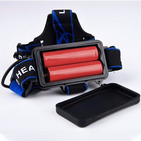 
Įkraunamas priekinis žibintas su 3 LED režimais
