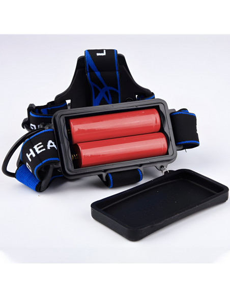 
Įkraunamas priekinis žibintas su 3 LED režimais
