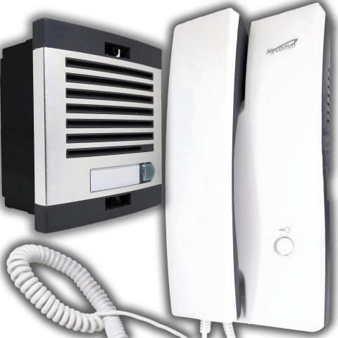 
Vienos šeimos laisvų rankų įranga su durų imtuvu
