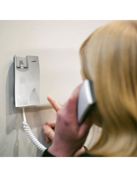 
Vienos šeimos laisvų rankų įranga su durų imtuvu
