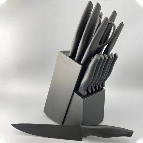 
Virtuvinių peilių rinkinys blokiniame stove - 16 vnt.
