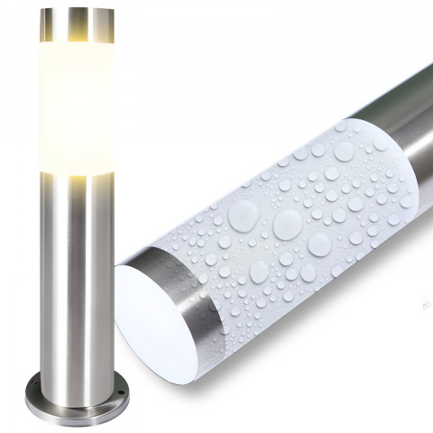 
Lauko sodo šviestuvas, apvalus stulpas, E27 IP44, 45 cm
