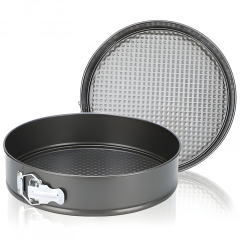 
Apvalių kepimo formų rinkinys 24/ 26/ 28 cm tortams - 3 vnt.
