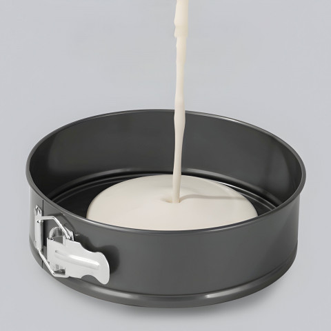 
Apvalių kepimo formų rinkinys 24/ 26/ 28 cm tortams - 3 vnt.
