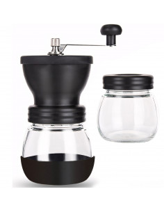 
Rankinis kavos malūnėlis druskai, pipirams ir prieskoniams
