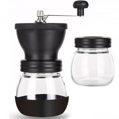 
Rankinis kavos malūnėlis druskai, pipirams ir prieskoniams
