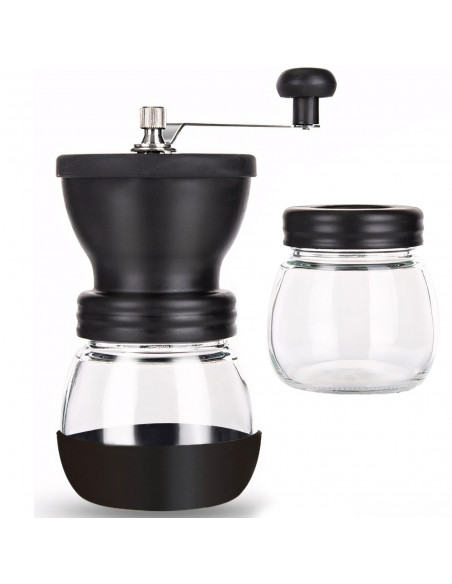 
Rankinis kavos malūnėlis druskai, pipirams ir prieskoniams
