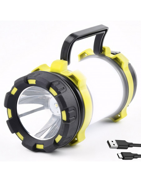 
Žibintuvėlis, įkraunamas dirbtuvių šviestuvas su rankena IP6 240 m
