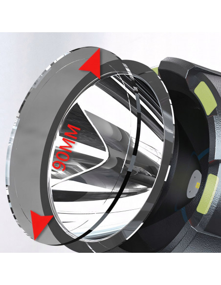 
Žibintuvėlis, įkraunamas dirbtuvių šviestuvas su rankena IP6 240 m
