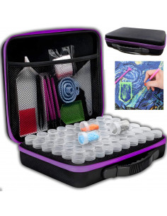 
Deimantinių dažų aksesuarų rinkinys lagamine
