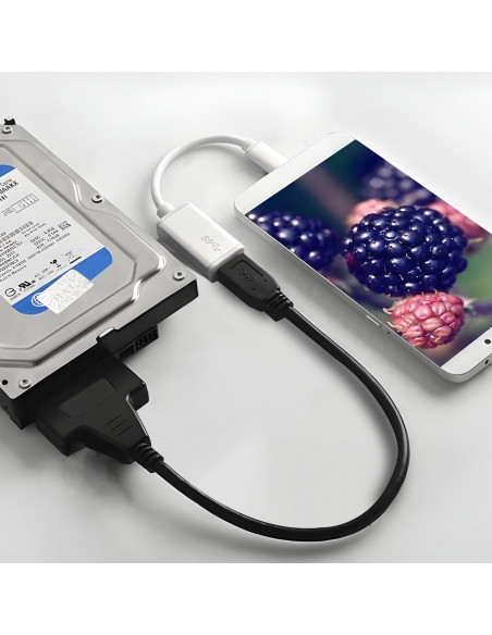 
Adapteris HDD SSD SATA-USB 2.5& 39 & 39 32 cm
