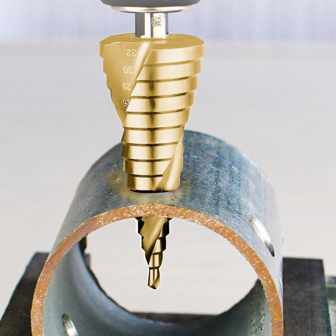 
Laiptuoti kūginiai grąžtai metalui 4-12/ 4-20/ 4-32 mm PLIENUI - 3 vnt.
