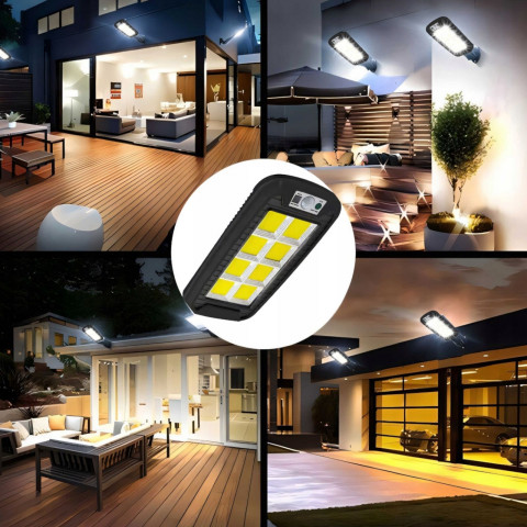 
Lauko saulės energija varomas sodo šviestuvas su prieblandos judesio jutikliu LED PILOT
