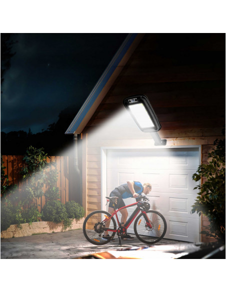 
Lauko saulės energija varomas sodo šviestuvas su prieblandos judesio jutikliu LED PILOT
