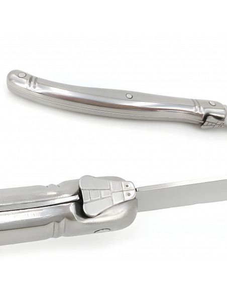 
Dantytų virtuvinių peilių rinkinys BBQ kepsniams bloke - 6 vnt.
