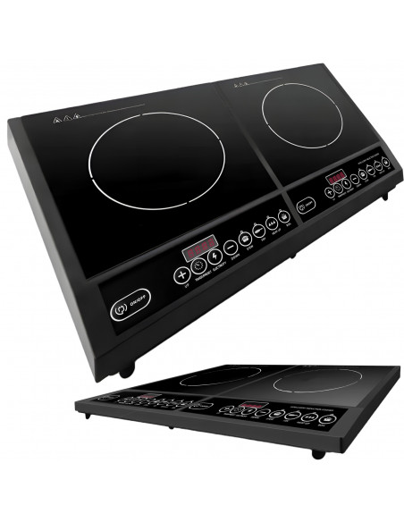 
Nešiojama indukcinė viryklė, 2 kaitinimo zonos, 4000 W
