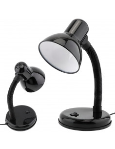 
Reguliuojama mokyklinė stalo lempa E27 220 V - juoda
