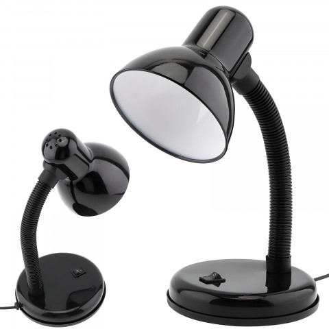 
Reguliuojama mokyklinė stalo lempa E27 220 V - juoda
