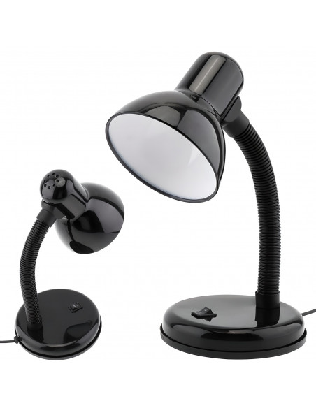 
Reguliuojama mokyklinė stalo lempa E27 220 V - juoda
