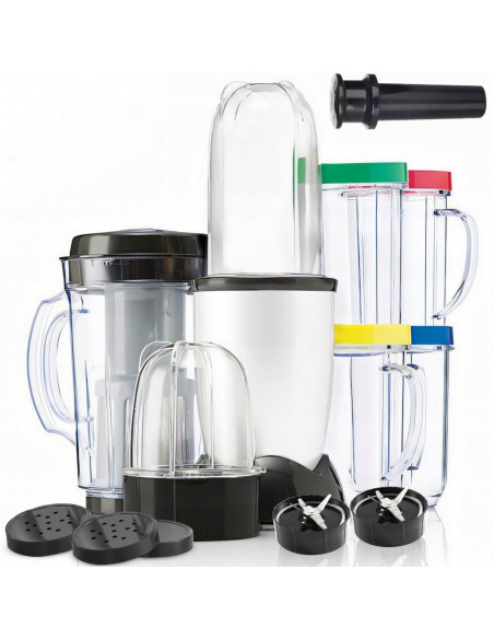 
Sulčiaspaudė-trintuvas su 4 puodelių sulčiaspaudės funkcija, 250 W
