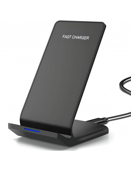 
Belaidis indukcinis išmaniojo telefono įkroviklis su Qi 10W stovu
