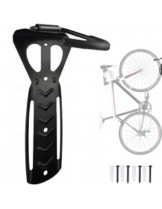 
Prie sienos tvirtinamas dviračių laikiklis 24–29 colių ratams iki 30 kg
