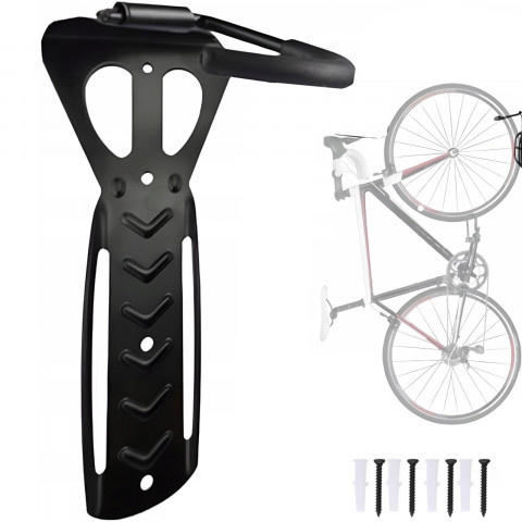 
Prie sienos tvirtinamas dviračių laikiklis 24–29 colių ratams iki 30 kg
