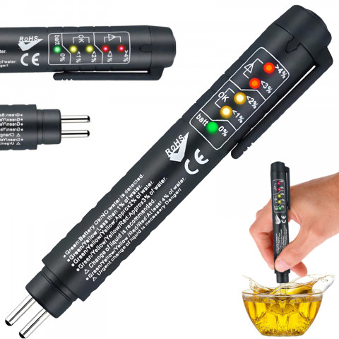 
DOT 3/ 4/ 5/ 5.1 LED stabdžių skysčio matuoklis
