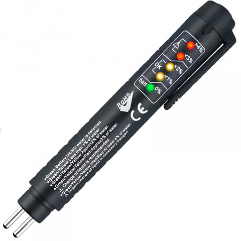 
DOT 3/ 4/ 5/ 5.1 LED stabdžių skysčio matuoklis
