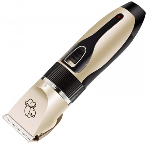 
Belaidis ir elektra maitinamas šunų kirpimo aparatas su 4 priedais
