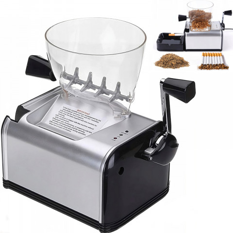 
Elektrinis cigarečių aparatas, stūmoklinis tabako pripildymo aparatas, 230 V
