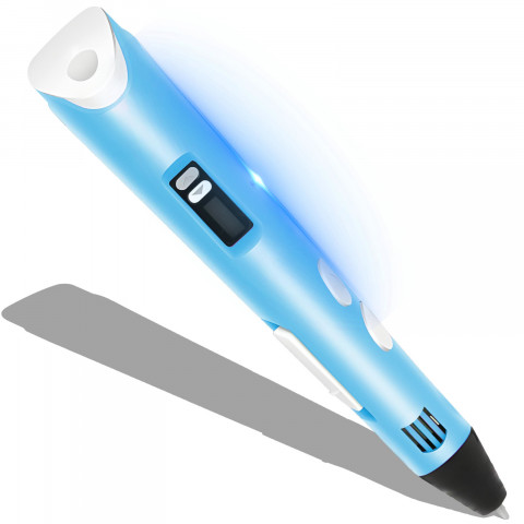 
3D rašiklių rinkinys vaikams + PLA papildymai
