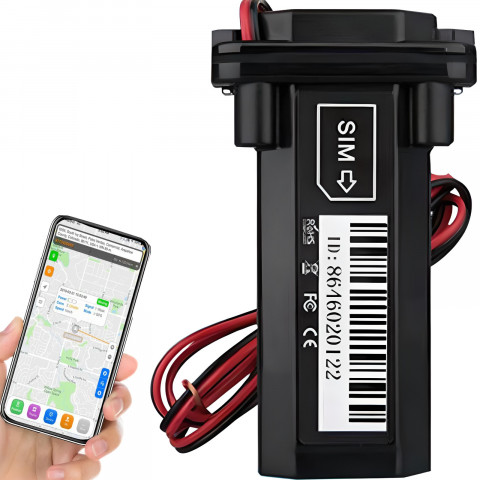 
GPS lokatorius automobiliui ar motociklui su SIM kortele

