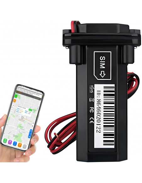 
GPS lokatorius automobiliui ar motociklui su SIM kortele
