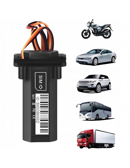 
GPS lokatorius automobiliui ar motociklui su SIM kortele
